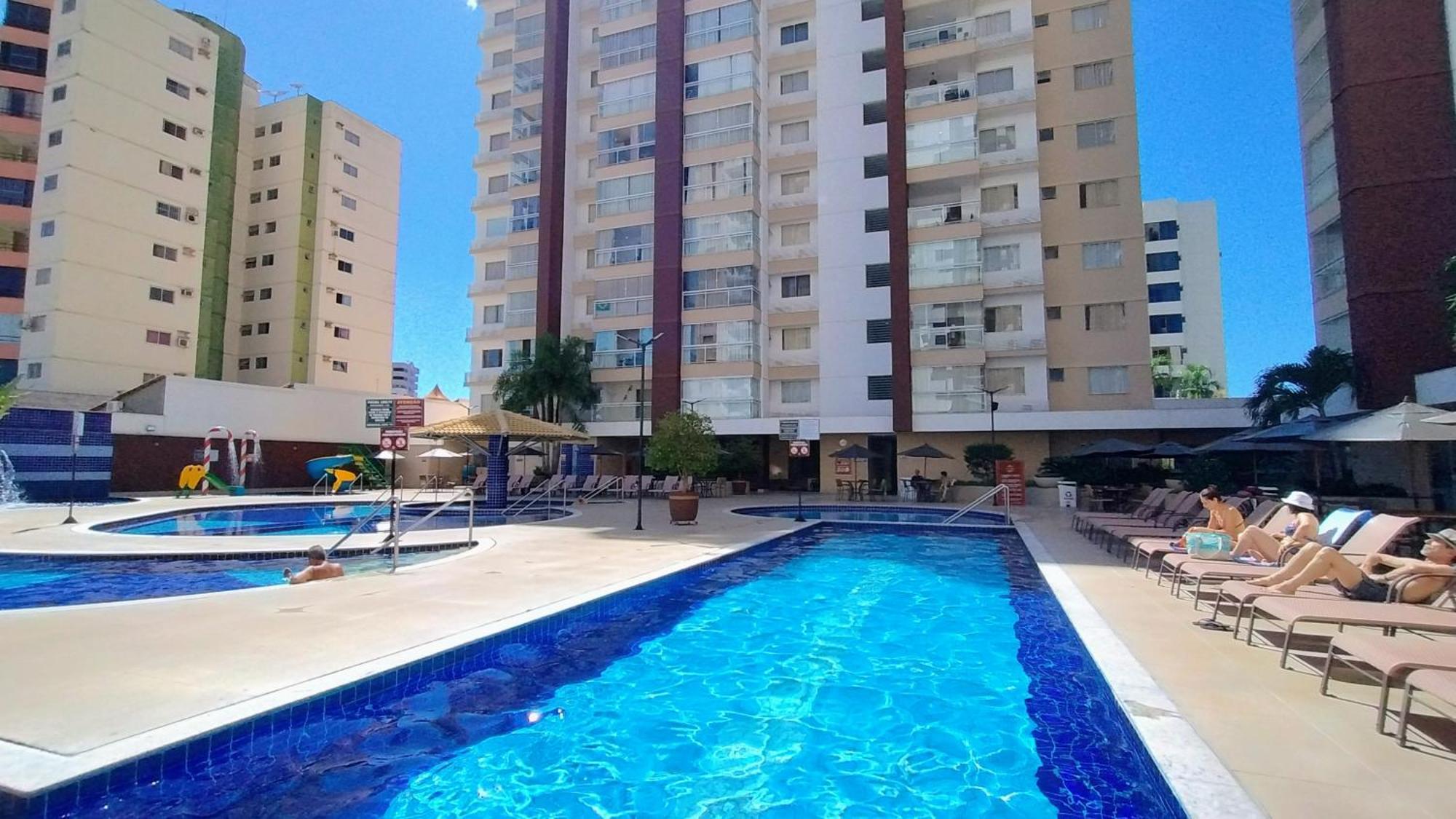 Casa Da Madeira Caldas Novas - Achei Ferias - Com Roupa De Cama Eksteriør billede